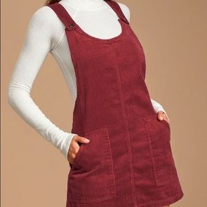 Lulus corduroy dress